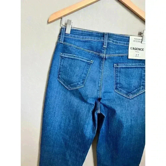L'AGENCE Marguerite High-Rise Skinny 30" Jeans Size 27 - Picture 3 of 13